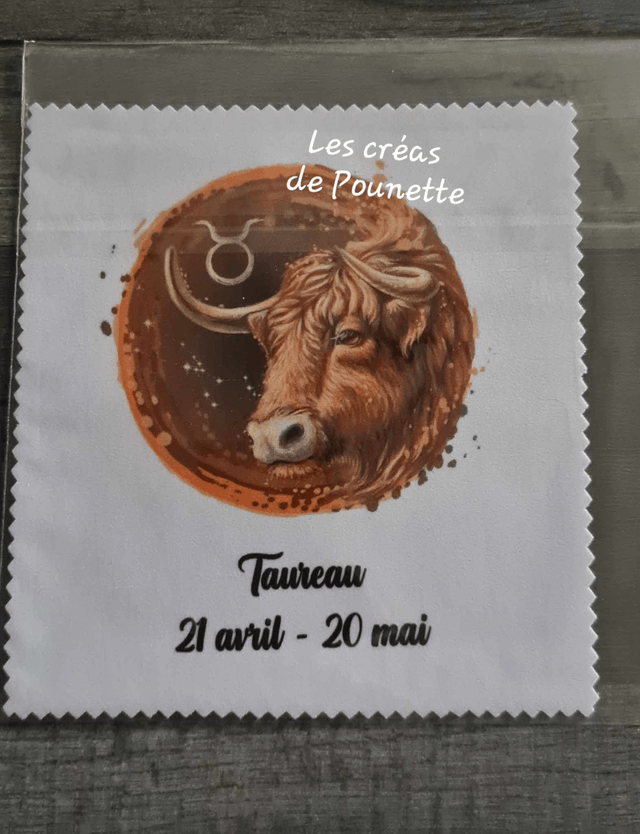 Lingettes  lunettes "astro" partie 1