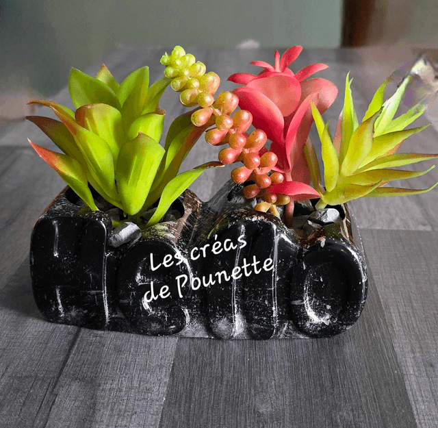 Double pot Hello pour plantes vertes