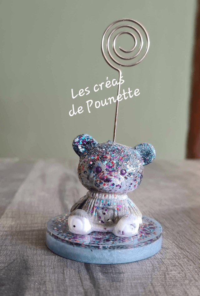 Porte photo ourson