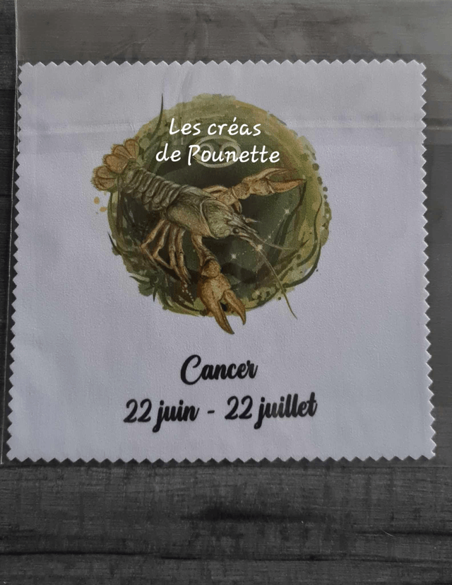 Lingettes  lunettes "astro" partie 1