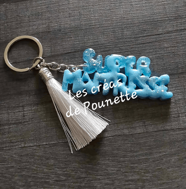 Porte-clés Super maîtresse