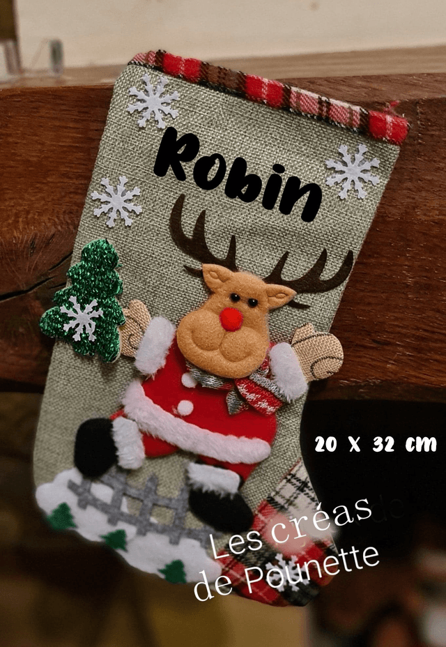 Botte de Noël à personnaliser