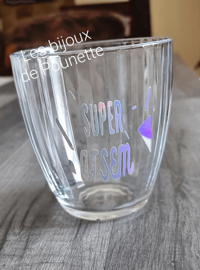 Verre personnalisé
