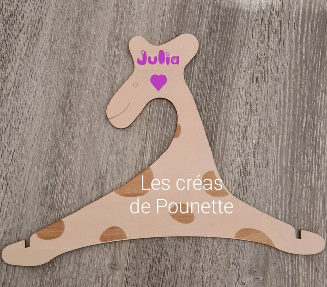 Cintre enfant à personnaliser