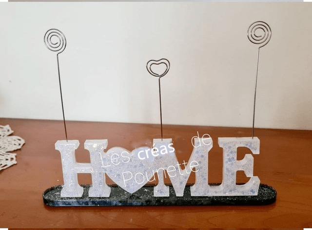 Porte photos HOME et FAMILIY