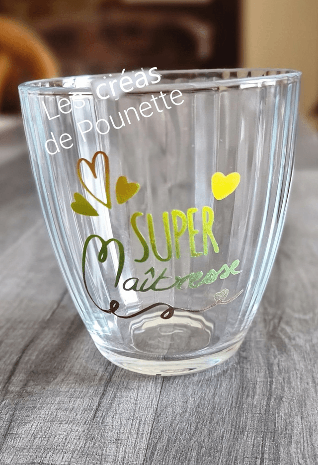 Verre personnalisé