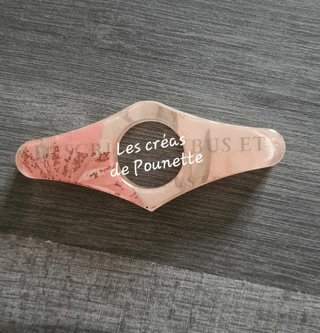 Marque-page style vintage 1 et sa bague de lecture