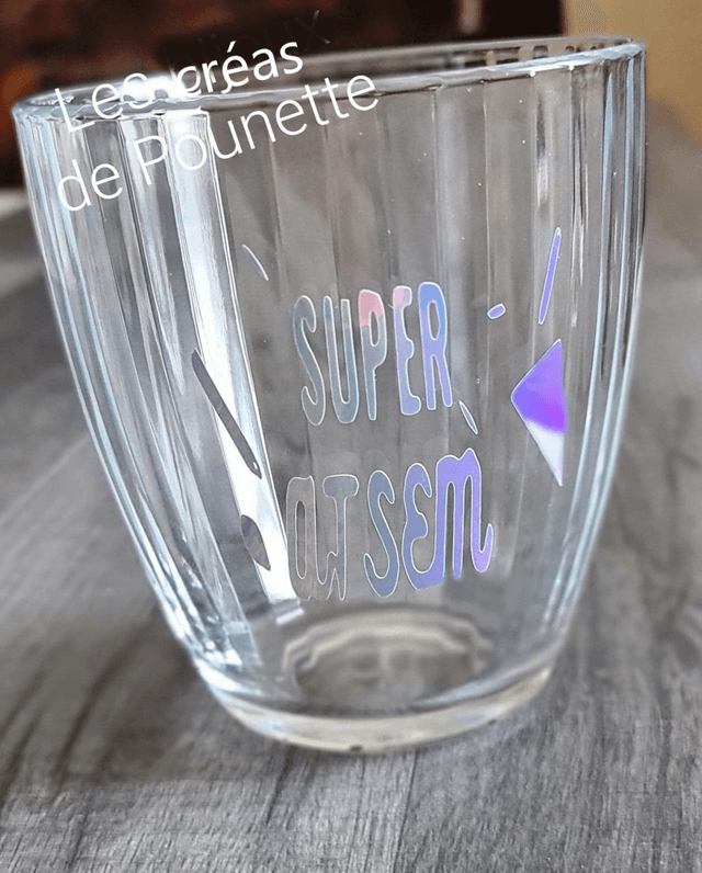 Verre personnalisé