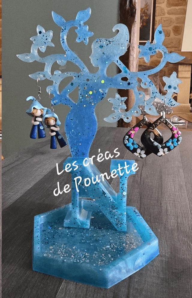 Porte bijoux initiale