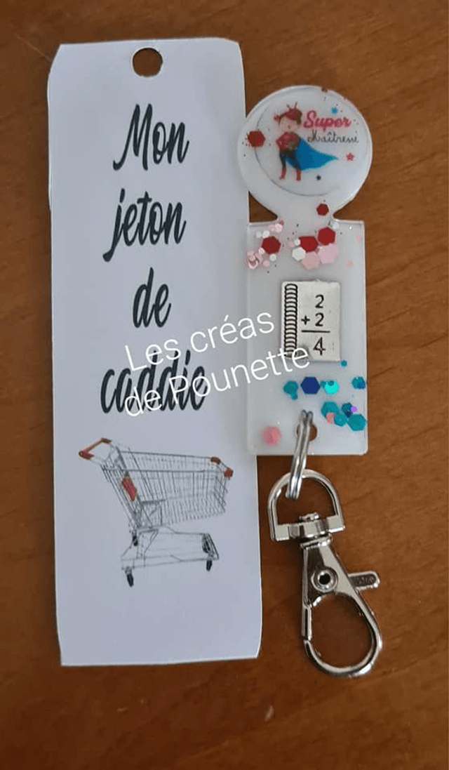 Jetons de caddie personnalisés