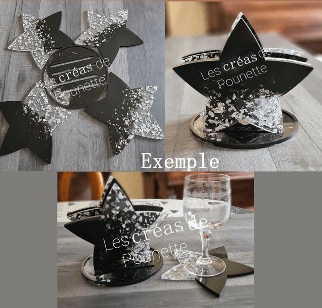 Dessous de verre à personnaliser