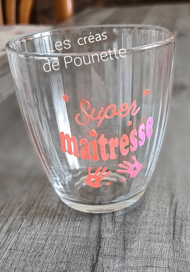 Verre personnalisé