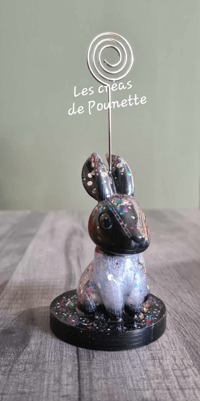 Porte photo lapin