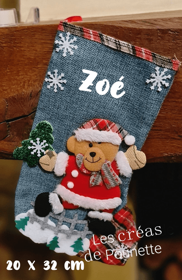 Botte de Noël à personnaliser