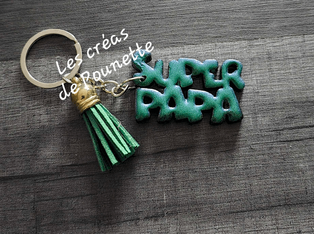 Porte clés super papa