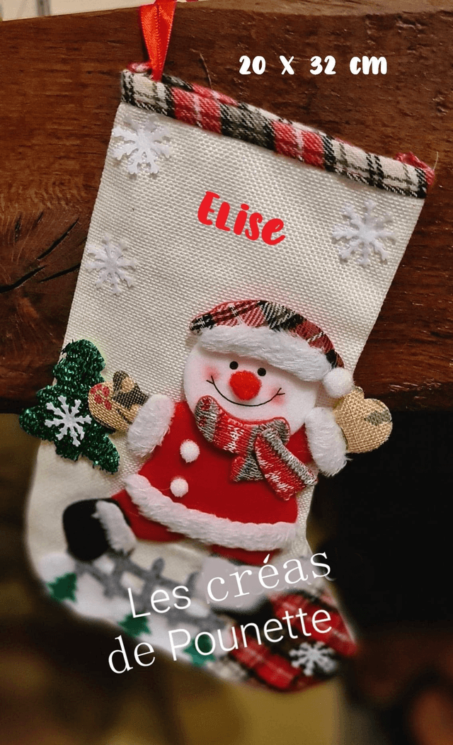 Botte de Noël à personnaliser