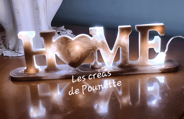 Mots décoratifs à personnaliser