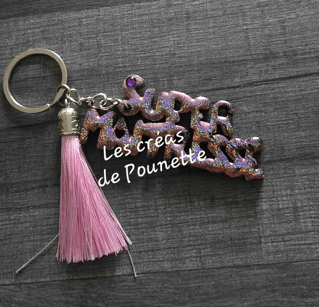 Porte-clés Super maîtresse