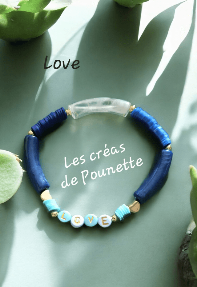 Bracelets à texte