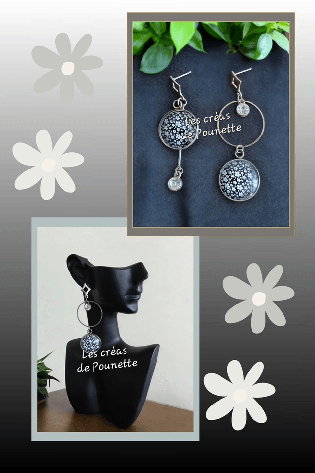 Boucles asymétriques Flora