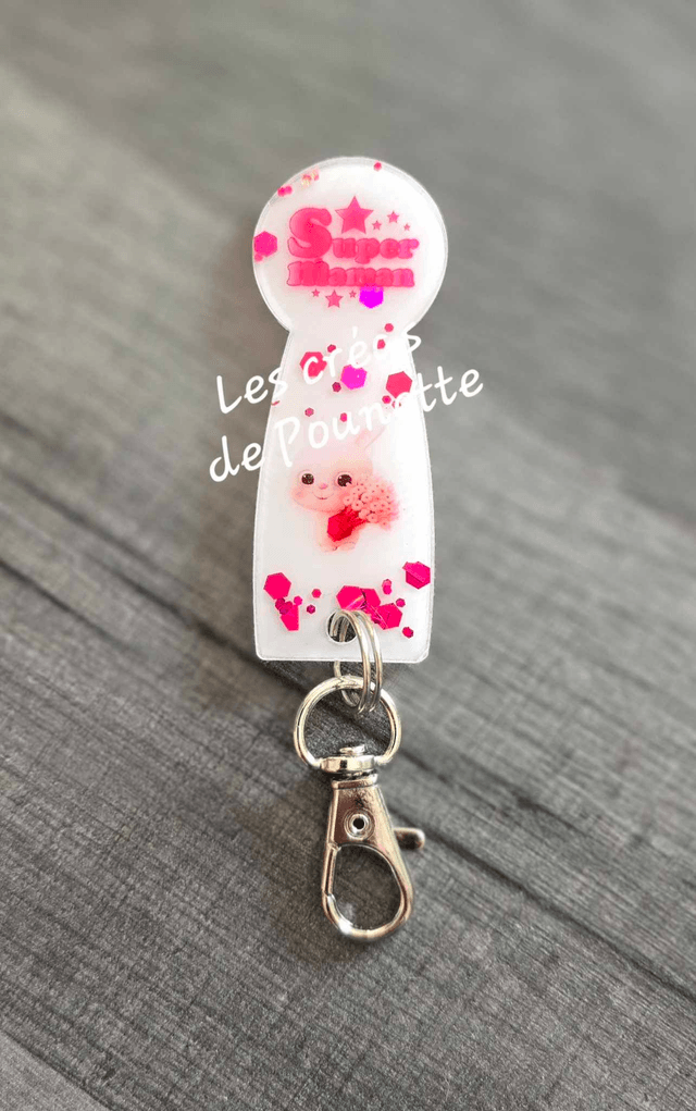 Jeton de caddie maman