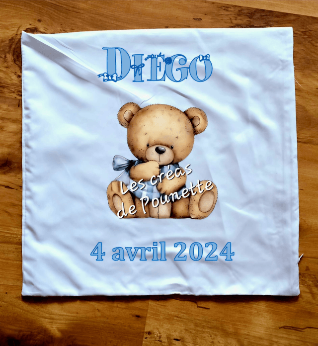Housse de coussin de naissance 