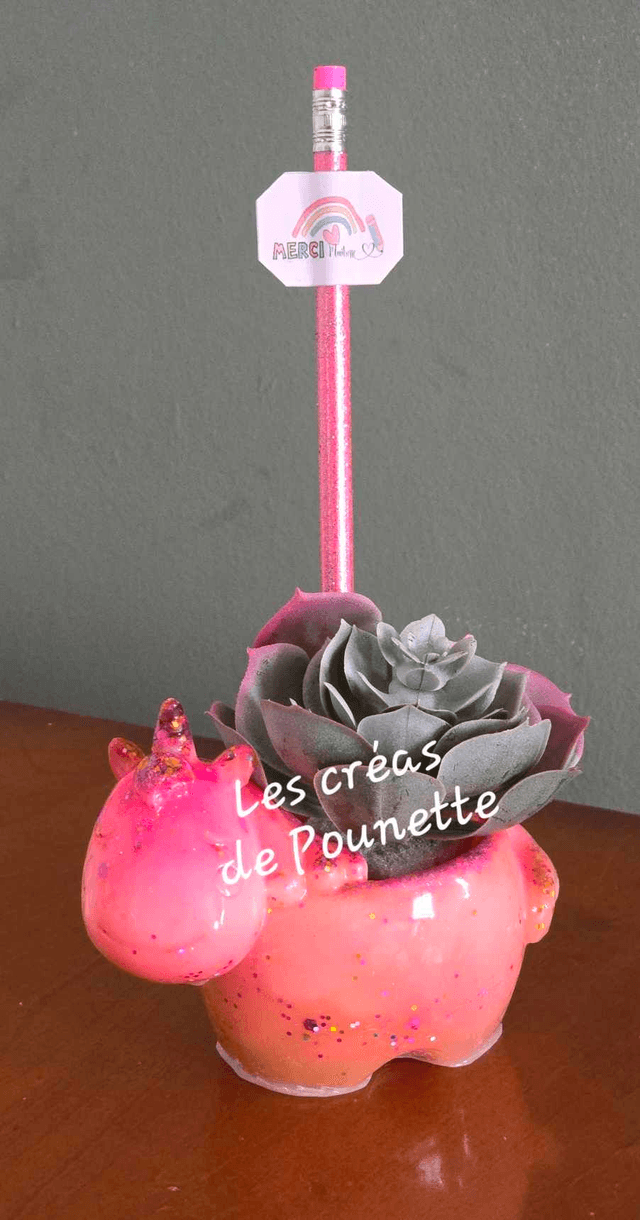 Pots animal décorés avec crayon - partie 2